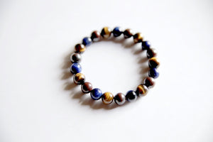 Strength & Confidence Bracelet ~ Blue Tiger Eye,