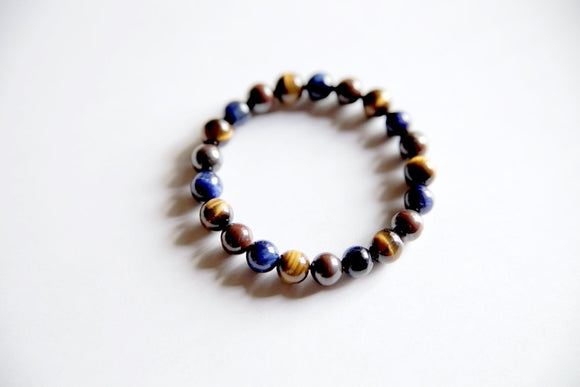 Strength & Confidence Bracelet ~ Blue Tiger Eye,