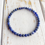 4mm Sodalite Bracelet
