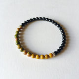 Balance, Patience & Protection Bracelet ~ Black