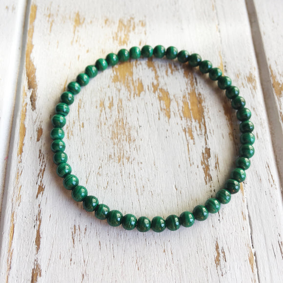 6mm Malachite Bracelet
