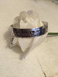 Inspirational bracelet - Hand Stamped cuff