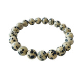 6mm Dalmatian Jasper Bracelet