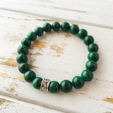 8mm Malachite Bracelet