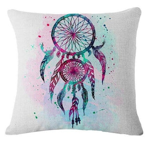 Dream Catcher Cotton Linen Pillow