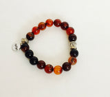 Buddha Bracelet Natural Agate