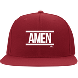 AMEN Flat Bill Twill Flexfit Cap