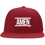 AMEN Flat Bill Twill Flexfit Cap