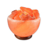 Himalayan Crystal Salt Fire Bowl Lamp