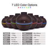 USB 130ml Aroma Essential Oil Diffuser
