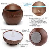 USB Aroma Essential Oil Diffuser Ultrasonic Cool