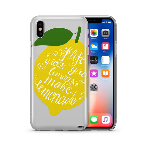 Lemonade - Clear TPU Case Cover